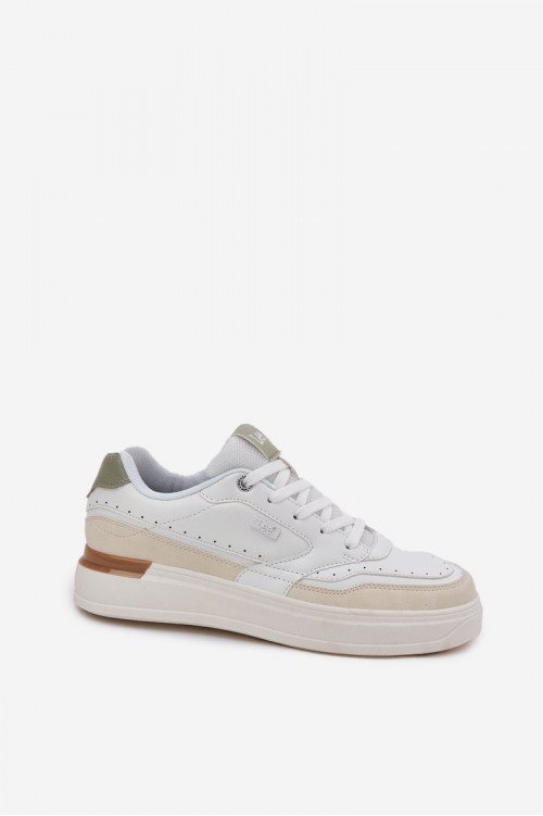 Moteriški platforminiai sportbačiai LEE EMMA WOMEN LOW 50251014.04L smėlio spalvos