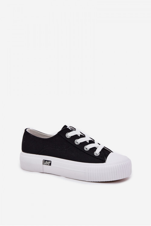 Moteriški platforminiai sportbačiai LEE ISLA C WOMEN LOW 50251001 Juodi