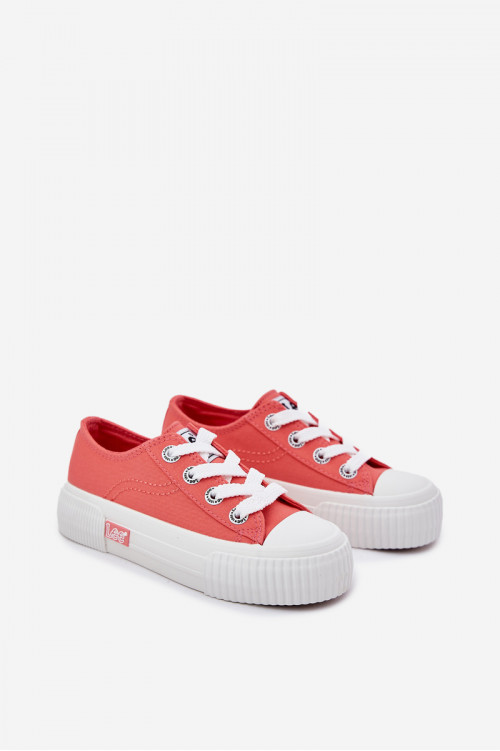 Vaikiški jaunimo sportbačiai LEE ISLA C LOW JR 50251058 Coral