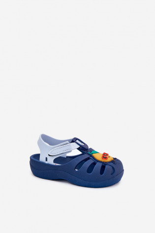 Vaikiškos basutės su velcro užsegimu Fruit 83615 Ipanema Summer XIV Baby Navy Blue