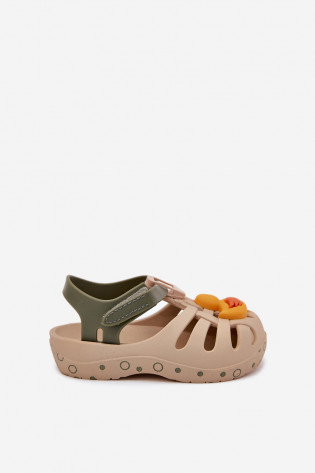 Ipanema Summer XV Baby Beige vaikiškos basutės su Velcro užsegimu 83619 2