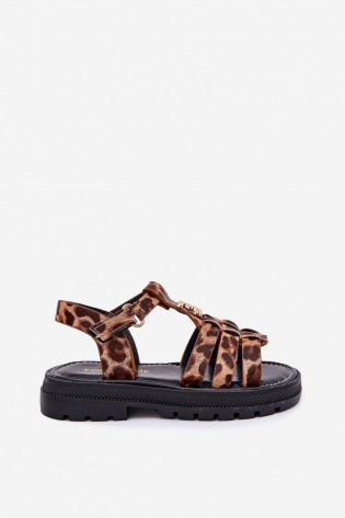 Serina mergaičių leopardo rašto basutės 2