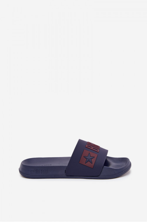 „Big Star“ vyriškos šlepetės SS174361 tamsiai mėlynos