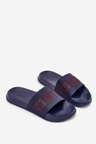 „Big Star“ vyriškos šlepetės SS174361 tamsiai mėlynos 2