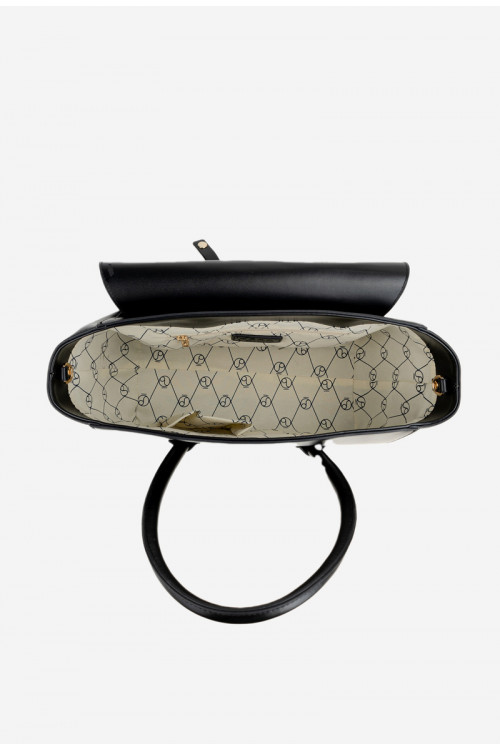 NOBO BAG5810-020 juodas medžiaginis krepšys