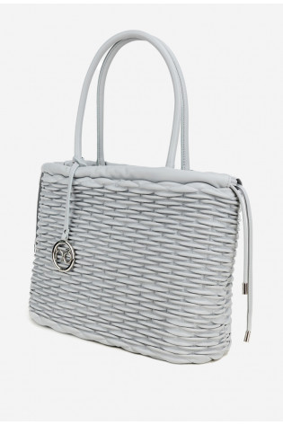 NOBO BAG5940-M19 pilkas pirkinių krepšys