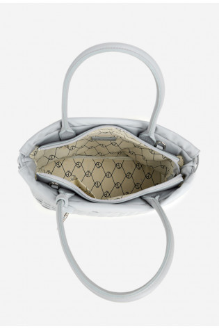 NOBO BAG5940-M19 pilkas pirkinių krepšys 2