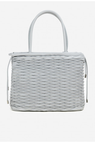 NOBO BAG5940-M19 pilkas pirkinių krepšys