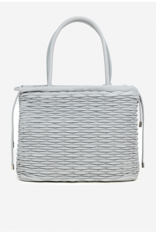 NOBO BAG5940-M19 pilkas pirkinių krepšys