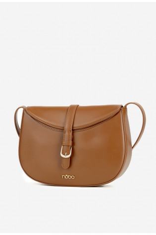 NOBO BAG5780-M17 krepšys per petį, šviesiai rudas