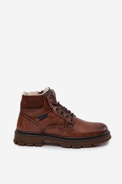 Vyriški izoliuoti žygio batai Wrangler 20253034.JCU rudi