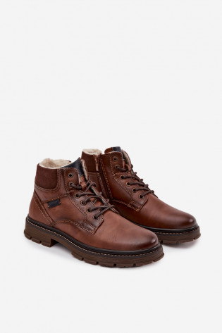 Vyriški izoliuoti žygio batai Wrangler 20253034.JCU rudi 2