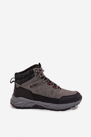 Lee Cooper vyriški izoliuoti žygio batai LCJ-25-01-3722M pilki