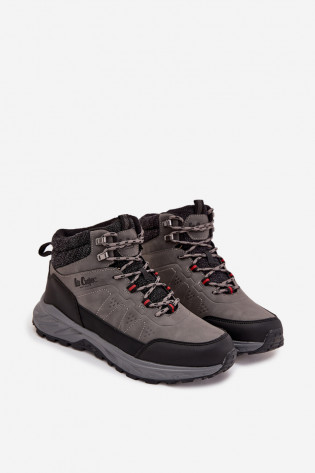 Lee Cooper vyriški izoliuoti žygio batai LCJ-25-01-3722M pilki 2