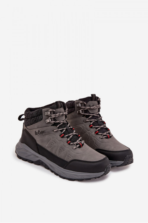 Lee Cooper vyriški izoliuoti žygio batai LCJ-25-01-3722M pilki