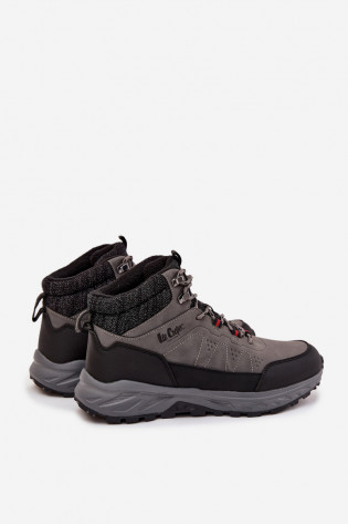 Lee Cooper vyriški izoliuoti žygio batai LCJ-25-01-3722M pilki
