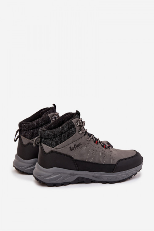 Lee Cooper vyriški izoliuoti žygio batai LCJ-25-01-3722M pilki