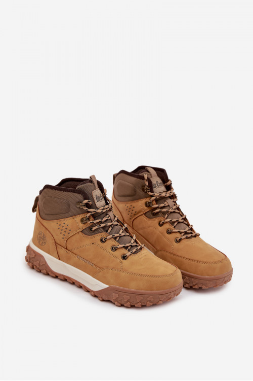 Lee Cooper LCJ-25-01-3726 Camel spalvos vyriški žieminiai batai