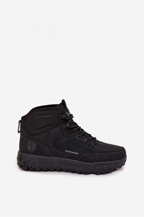 Lee Cooper LCJ-25-01-3725 vyriški žieminiai batai su izoliacija, juodi