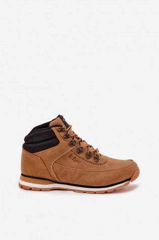 Lee Cooper vyriški izoliuoti žygio batai LCJ-25-03-3843M Camel spalvos