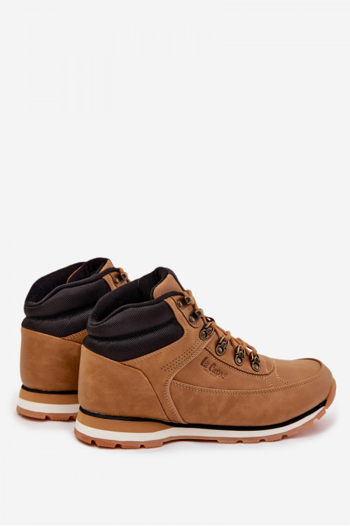 Lee Cooper vyriški izoliuoti žygio batai LCJ-25-03-3843M Camel spalvos