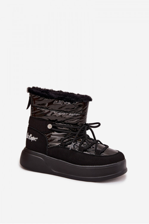 Lee Cooper moteriški platforminiai sniego batai LCJ-25-03-3814 juodi