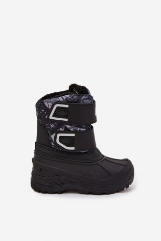 Lee Cooper vaikiški sniego batai LCJ-25-10-3781 juodi