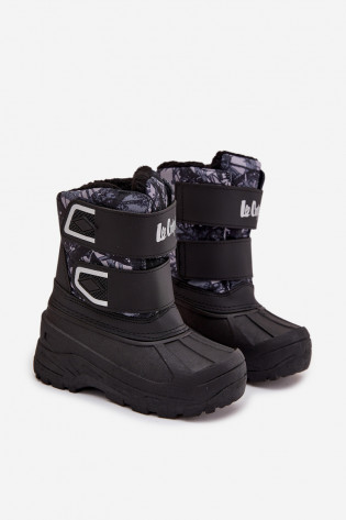Lee Cooper vaikiški sniego batai LCJ-25-10-3781 juodi 2
