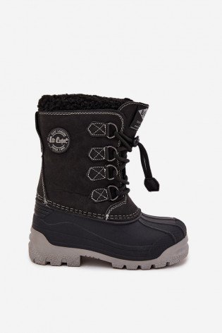 Lee Cooper berniukiški sniego batai LCJ-25-44-3943K juodi