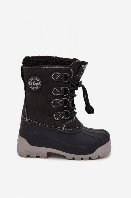 Lee Cooper berniukiški sniego batai LCJ-25-44-3943K juodi