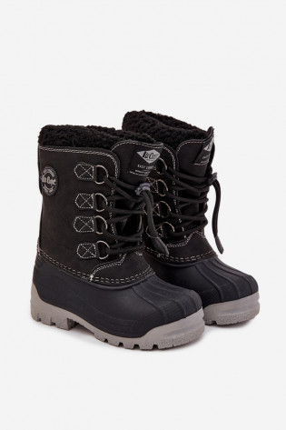 Lee Cooper berniukiški sniego batai LCJ-25-44-3943K juodi 2