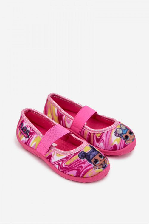 Balerinos šlepetės mergaitėms LOL SURPRISE Pink Janeline