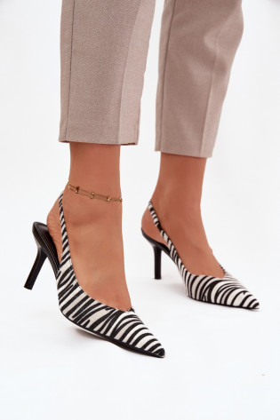 Zebra Phelia Stiletto siurbliai