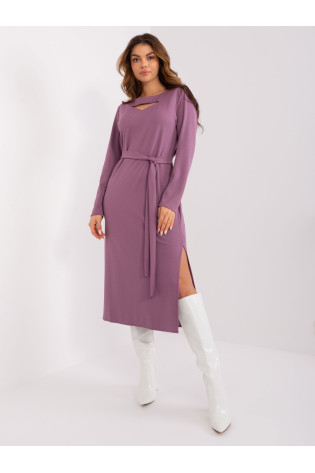 Violetinė suknelė