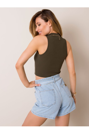 Top, khaki