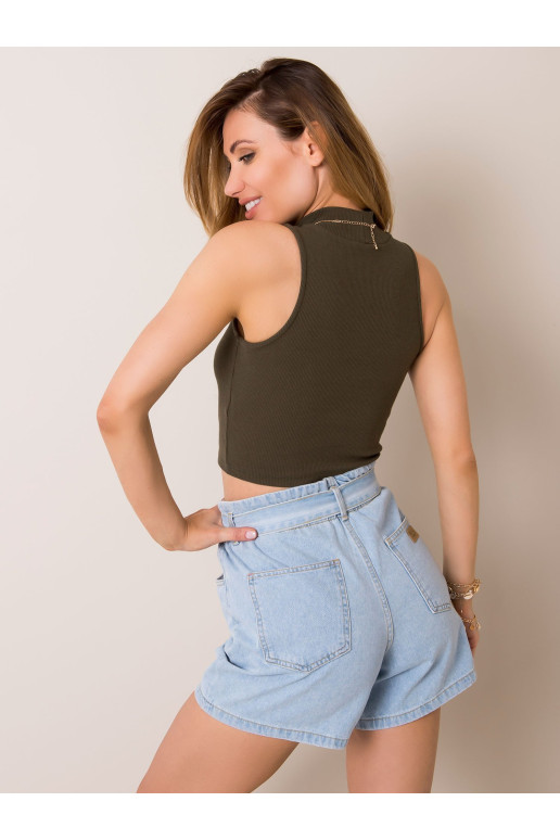 Top, khaki