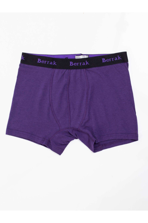 Bokseriniai šortai, tamsiai violetiniai