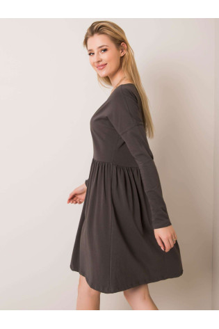 Suknelė, tamsi chaki 2