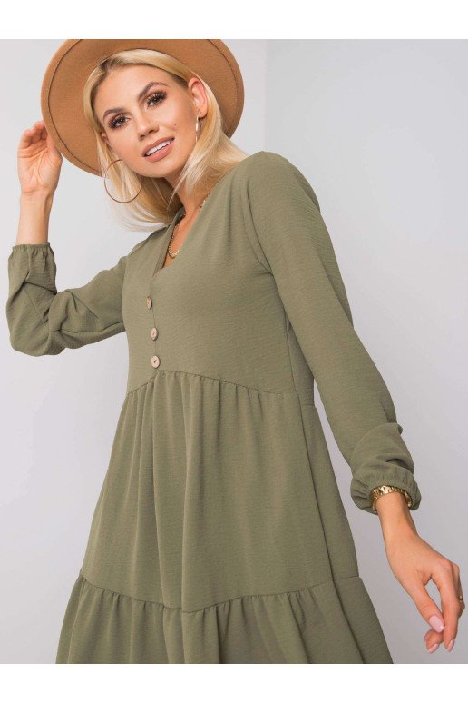 Suknelė-D50010F30264A-khaki