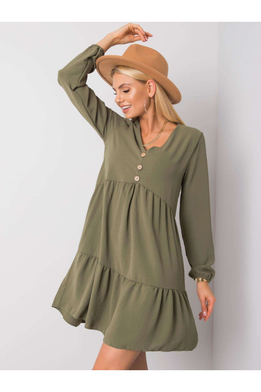 Suknelė-D50010F30264A-khaki
