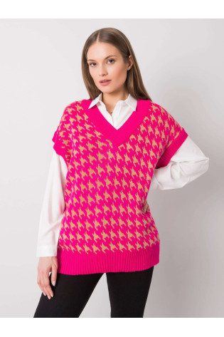 Megztinis-269-SW-16500.37-fluo rožinis 2