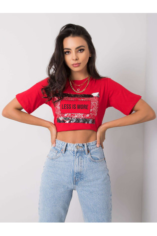 Marškinėliai-PM-TS-SS21TX20.85P-raudoni 2