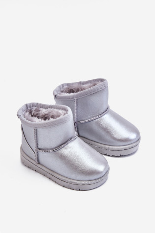 Šilti vaikiški sniego batai Silver Scooby