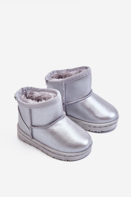 Šilti vaikiški sniego batai Silver Scooby