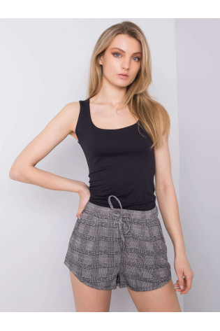 Šortai - D17003O61874K - pilki ir juodi