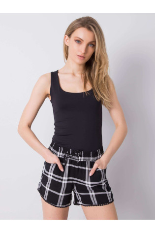 Šortai – D73770M61531KB – Juodai balti 2