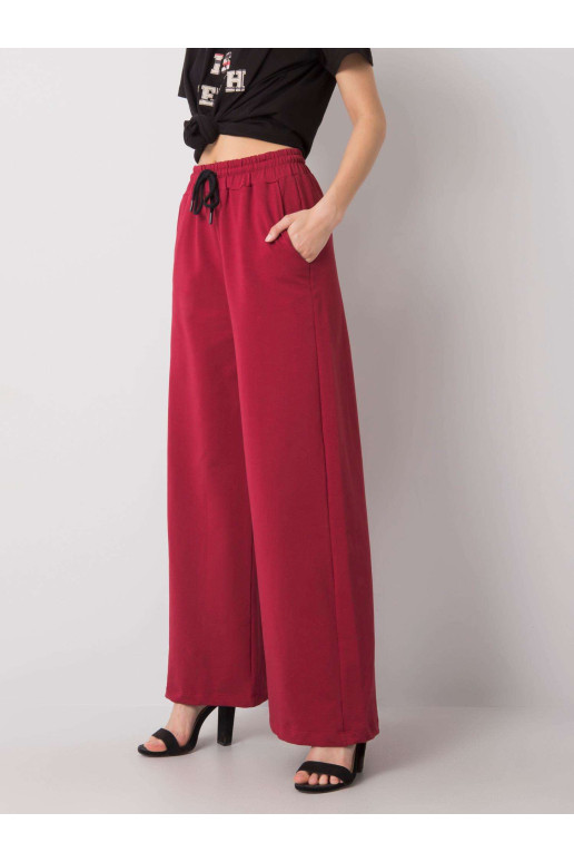 Sportinės kelnės-RV-DR-6262.03X-bordo
