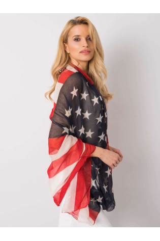 Bandana-AT-CH-S-1843 - tamsiai mėlyna ir raudona 2