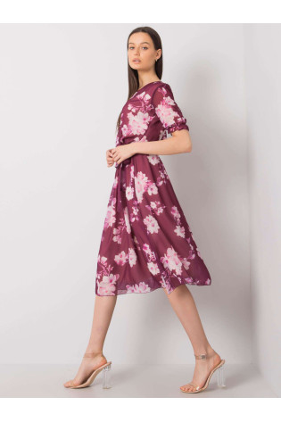 Suknelė-LK-SK-507659.02P-tamsiai violetinė