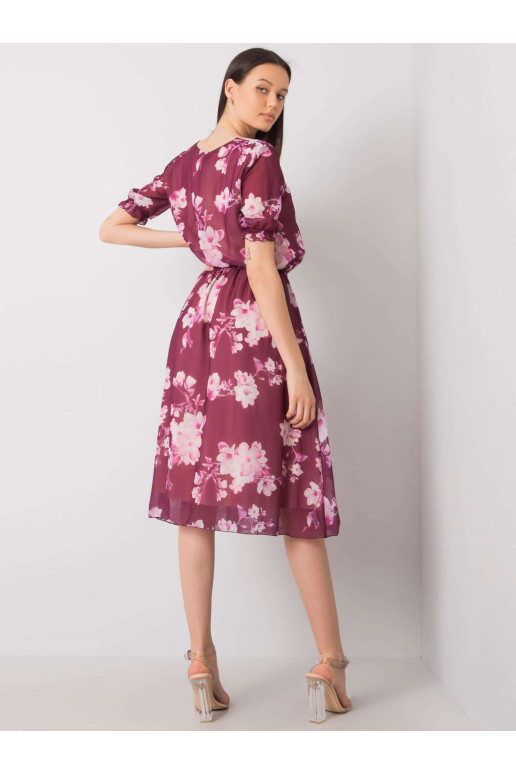 Suknelė-LK-SK-507659.02P-tamsiai violetinė